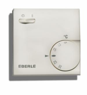 Комнатный терморегулятор термостат  EBERLE RTR-E 6163 | схема цена
