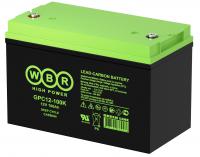 Аккумуляторная батарея WBR серии GPC12-100K(AGM-CARBON)