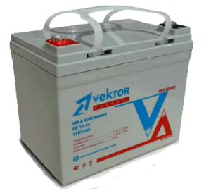 Аккумуляторная батарея Vektor Energy GL 12-33 (12V 33Ah)