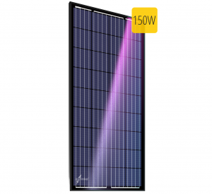 Солнечная батарея поликристалл Aurinko AU-FSM-150P 150Вт 12В
