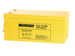 Аккумуляторная батарея Yellow VLG  12-200